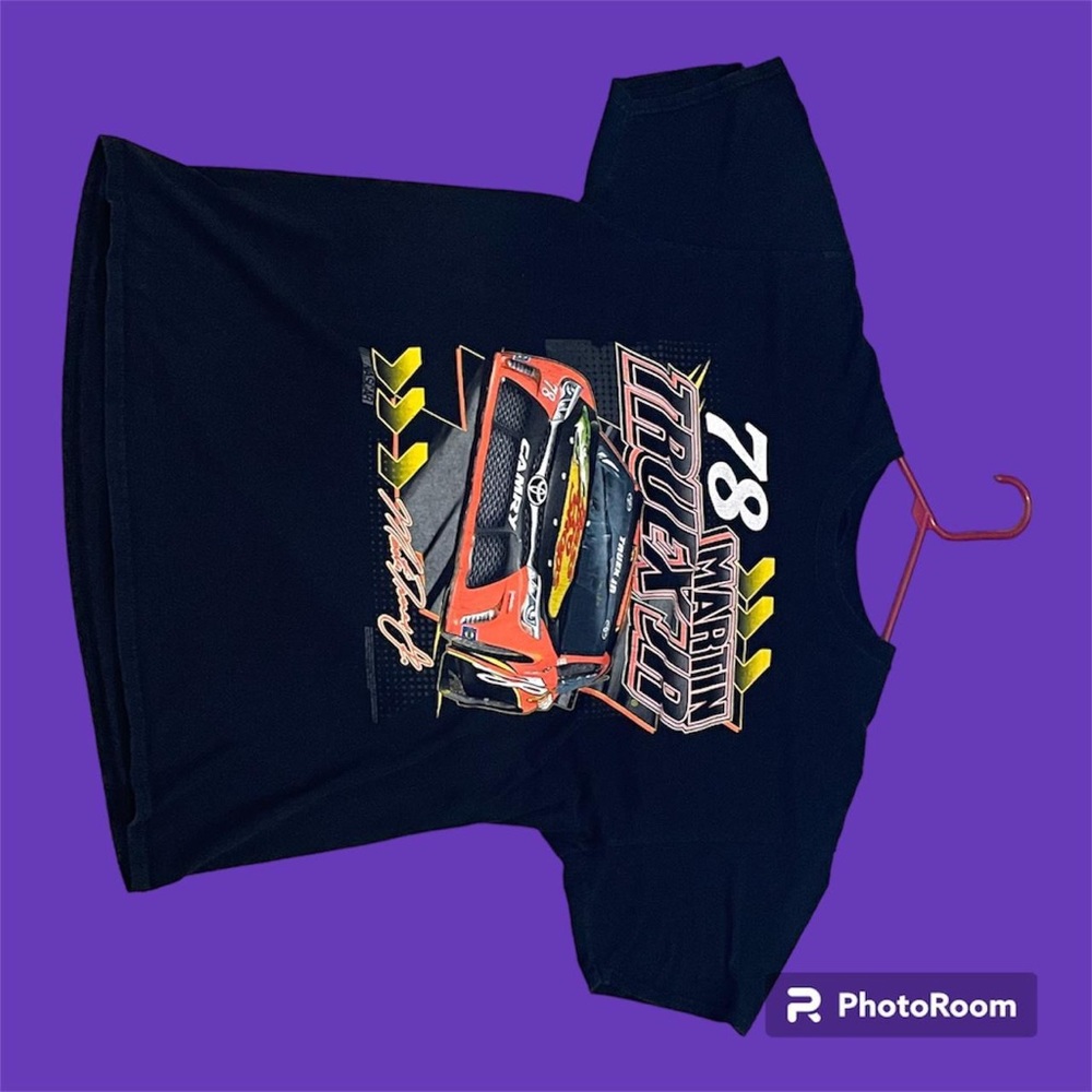 Vintage Martin truex cut nascaar shirt